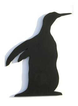 decor pingouin noir repositionnable
